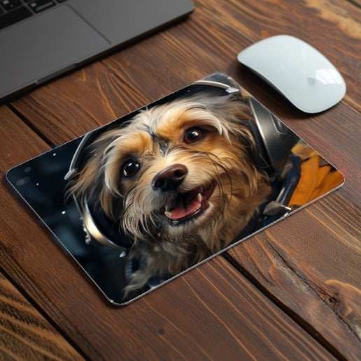 Astronaut Dog Mouse pad