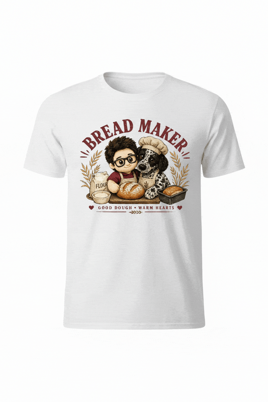 Bread Maker T-Shirt | Cute Plushie Baking Graphic Tee