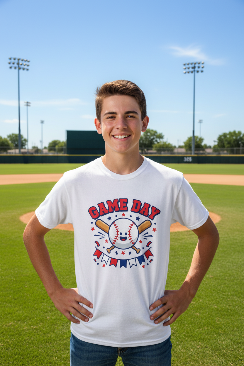 Game Day Baseball Graphic Tee