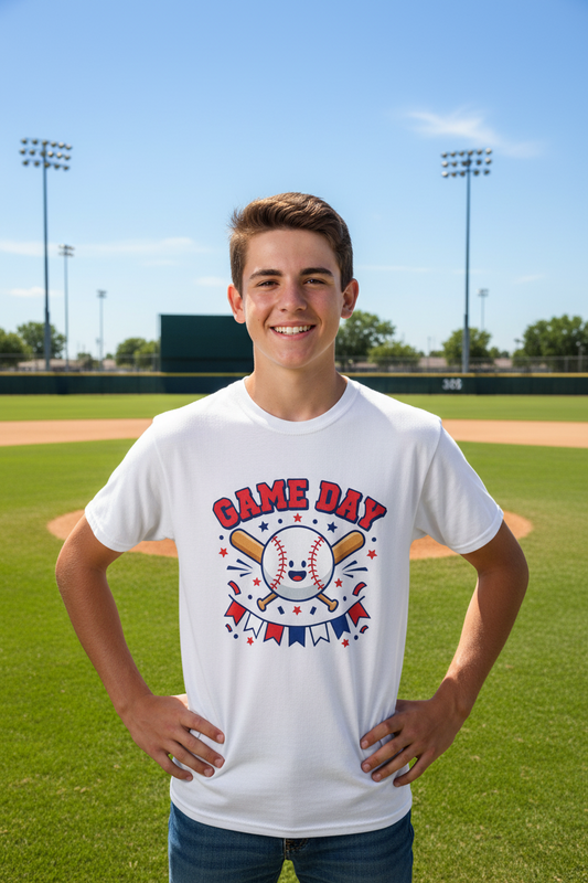 Game Day Baseball Graphic Tee
