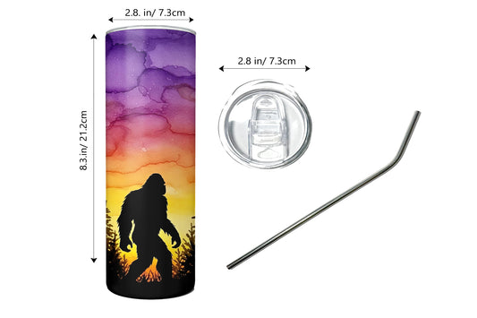 BigFoot Tumbler Watercolor