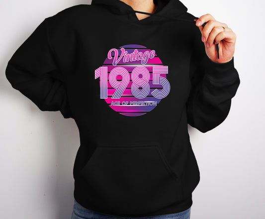 Vintage 1985 Age of Perfection Hoodie