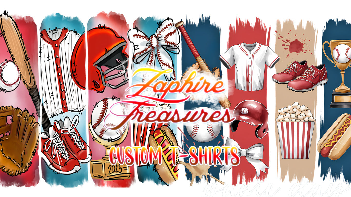 Sports Collection – Custom T-Shirts, Mugs & Tumblers for Baseball, Football, Basketball Fans | Game Day Apparel & Drinkware Gift