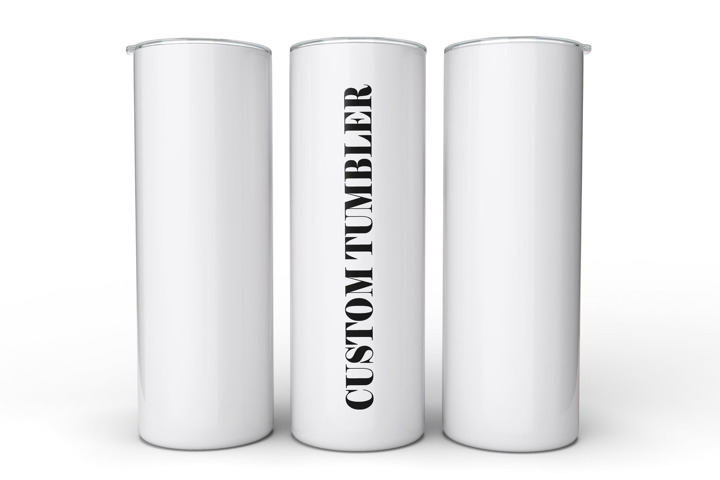 Custom Photo & Text Tumbler