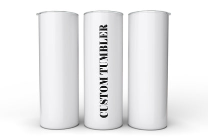 Custom Photo & Text Tumbler