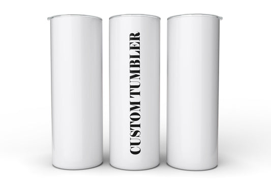 Custom Photo & Text Tumbler