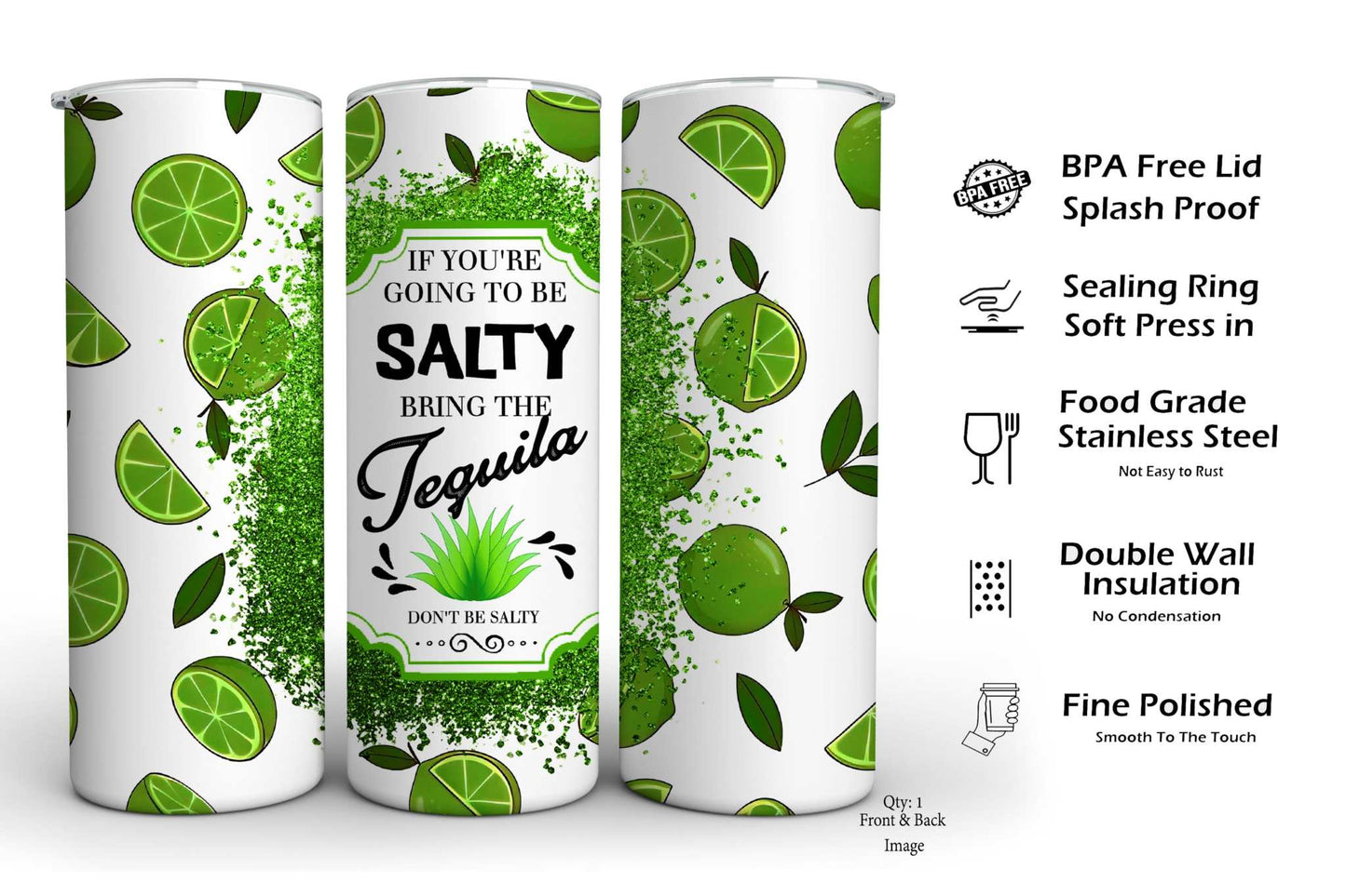 Salty tequila food grade