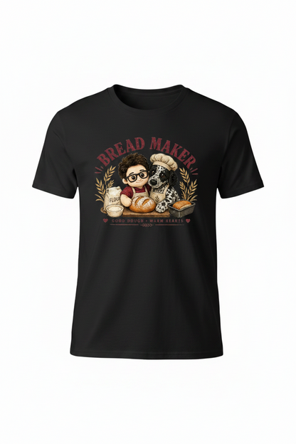 Bread Maker T-Shirt | Cute Plushie Baking Graphic Tee