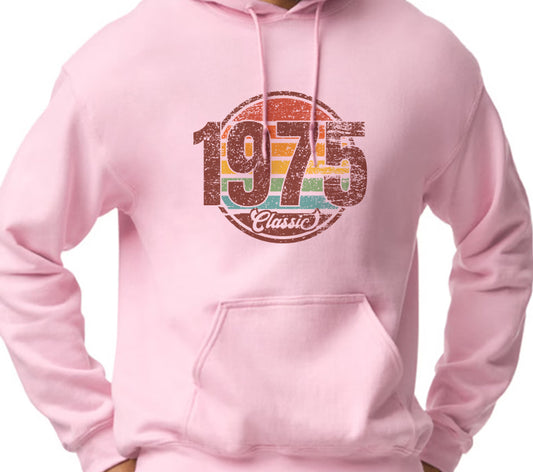 Classic 1975 Hoodie – Vintage Year-Inspired Streetwear