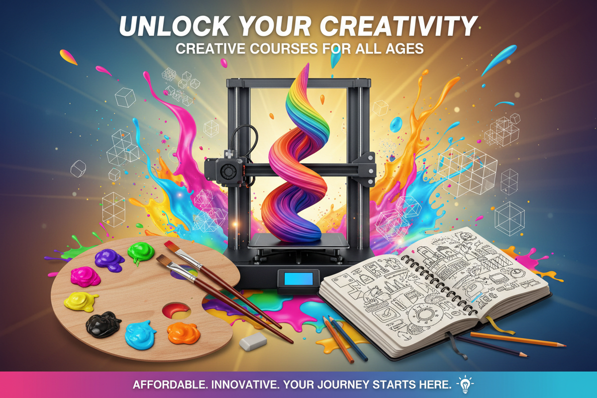 Creative Courses Advertisement