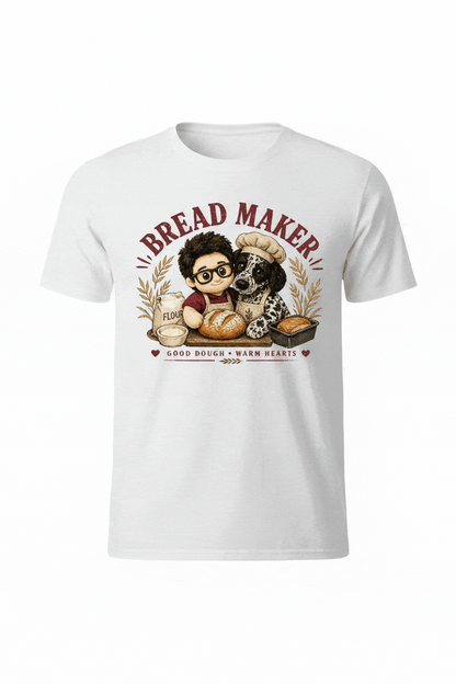 Bread Maker T-Shirt | Cute Plushie Baking Graphic Tee