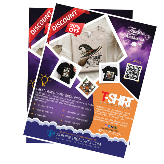 Flyers High-Quality Full-Color Printing Services