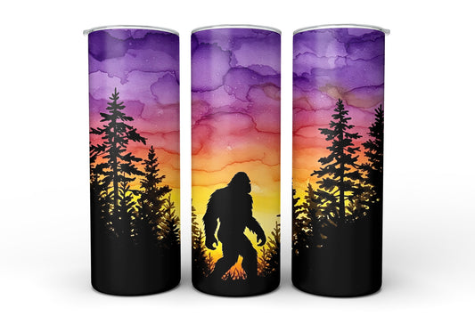 BigFoot Tumbler Watercolor